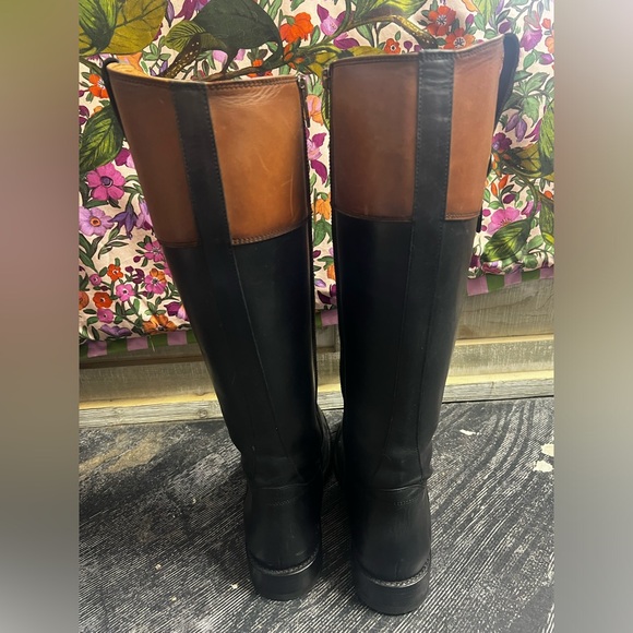 Frye Jayden Button Tall Boot Two-Tone size 8 - Picture 9 of 10